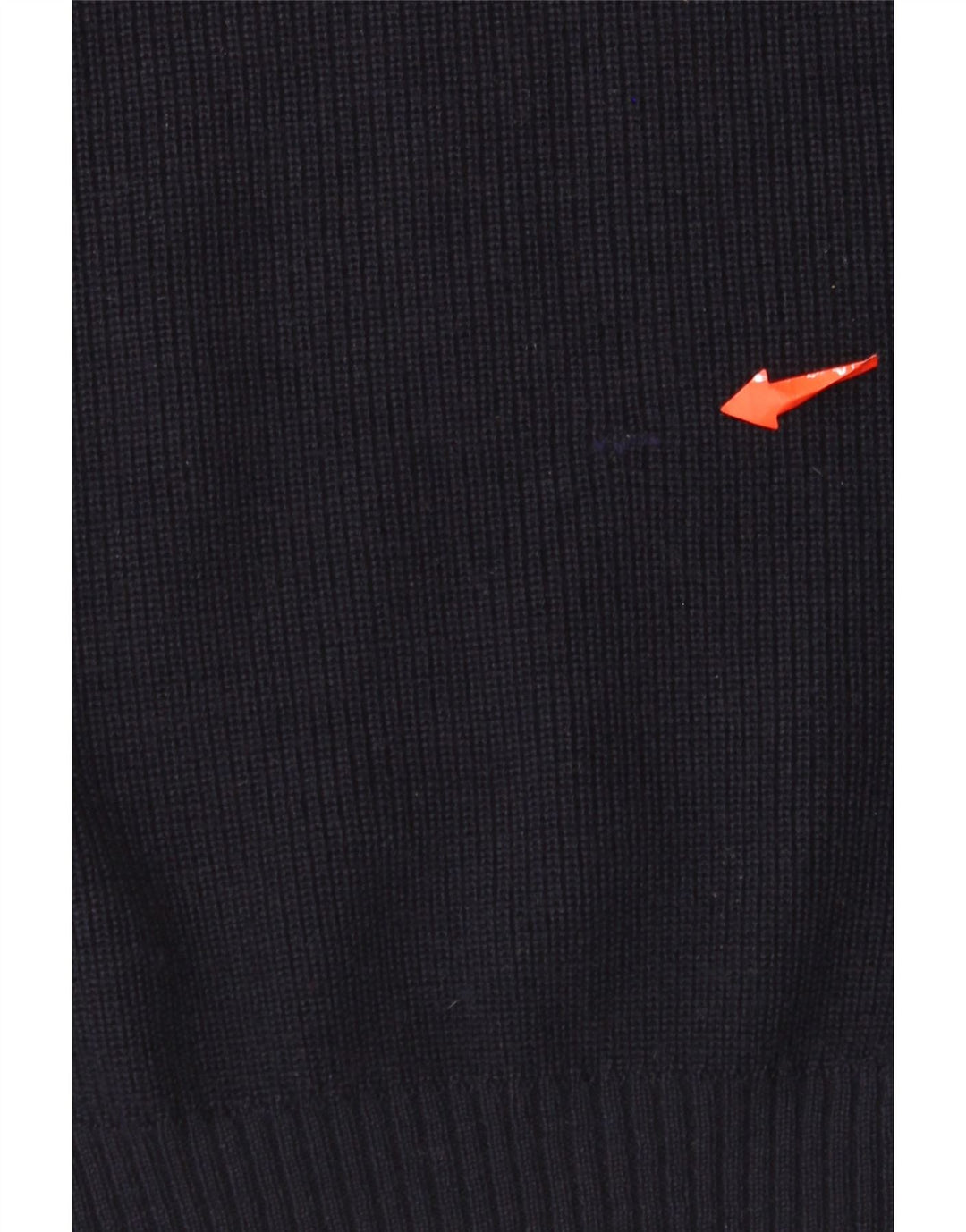 Explorer Mens Crew Neck Jumper Sweater IT 50 Medium Navy Blue Wool