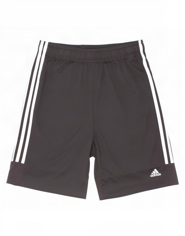 Adidas Boys Aeroready Sport Shorts 13-14 Years Black Colourblock Polyester