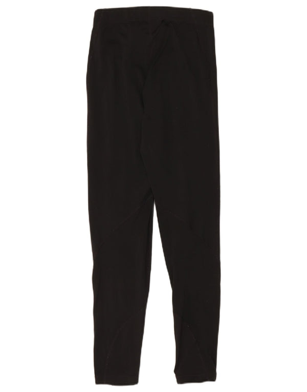 Nike Womens Slim Fit Leggings UK 14 Medium Black Polyester Sports