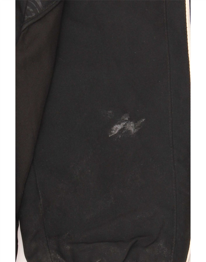 Umbro Mens Tracksuit Top Jacket Large Black Geometric Polyester