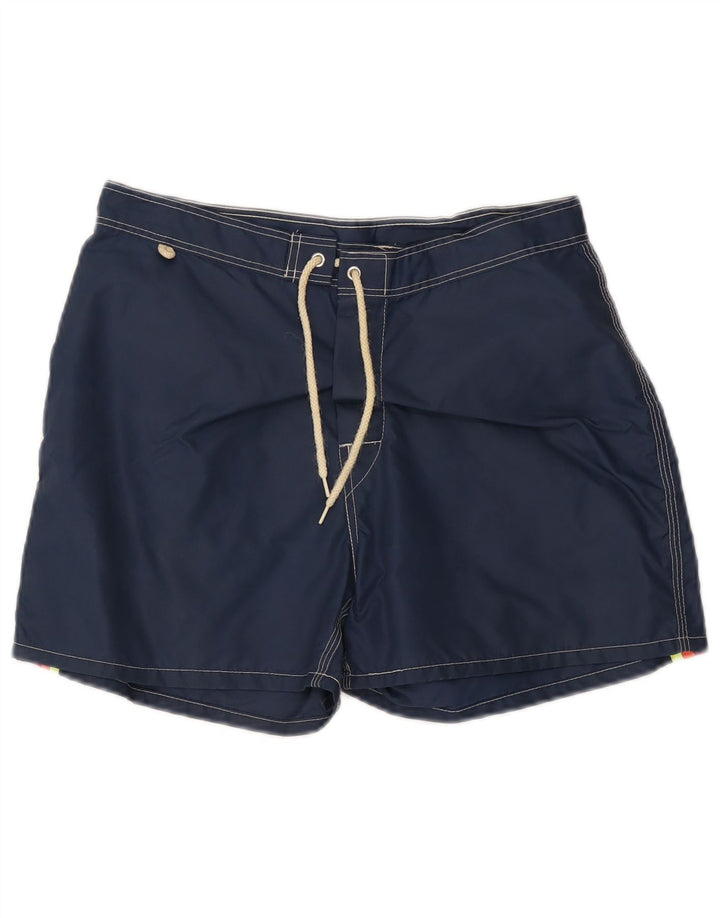 Sundek Mens Swimming Shorts Medium Navy Blue
