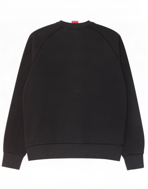 Nike Mens Sweatshirt Jumper Medium Black Cotton