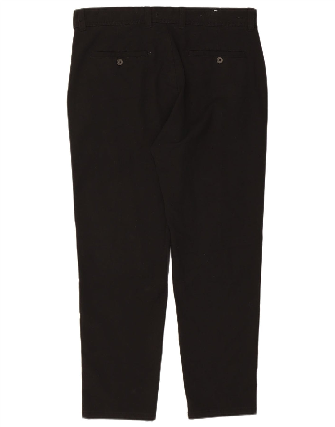 ZARA Mens Slim Chino Trousers EU 44 Large W34 L28 Black Polyester