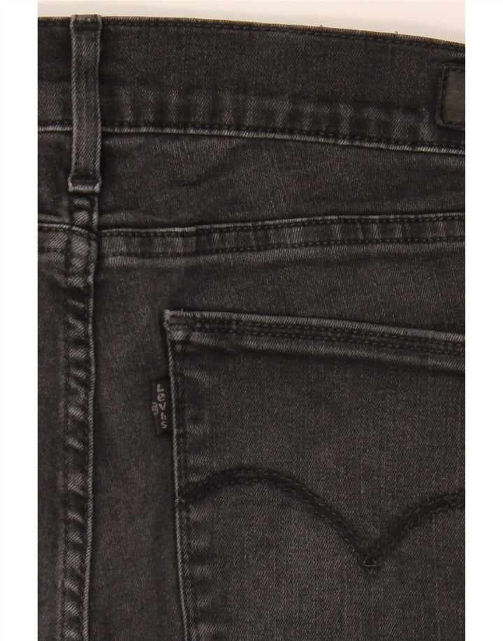 Levi's Womens Skinny Jeans W32 L32 Black Cotton