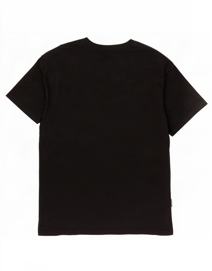 Vans Mens Graphic T-Shirt Top Medium Black Cotton