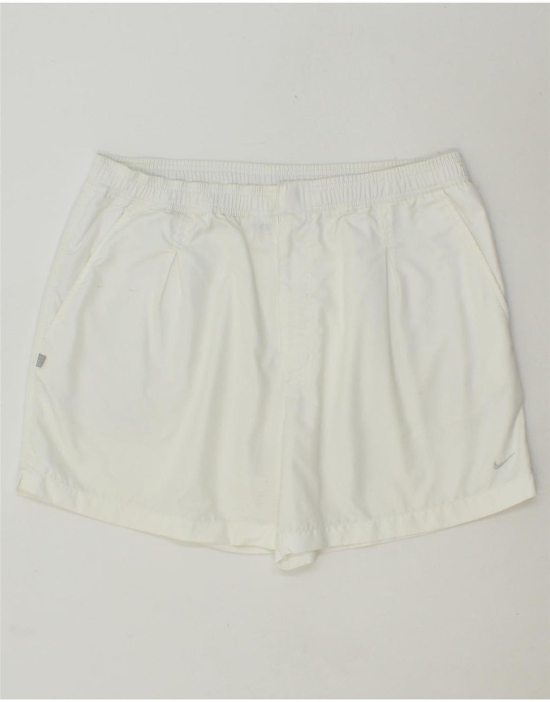 NIKE Mens Sport Shorts XL White Vintage Nike and Second-Hand Nike from Messina Hembry 