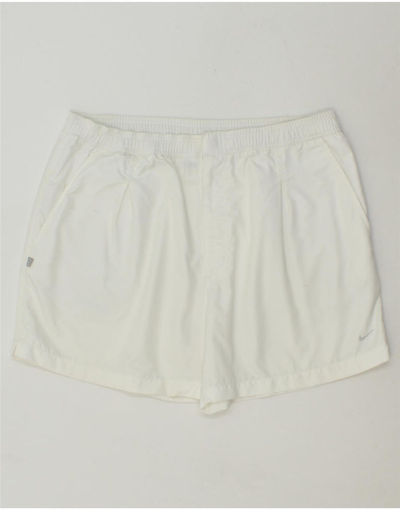 NIKE Mens Sport Shorts XL White Vintage Nike and Second-Hand Nike from Messina Hembry 
