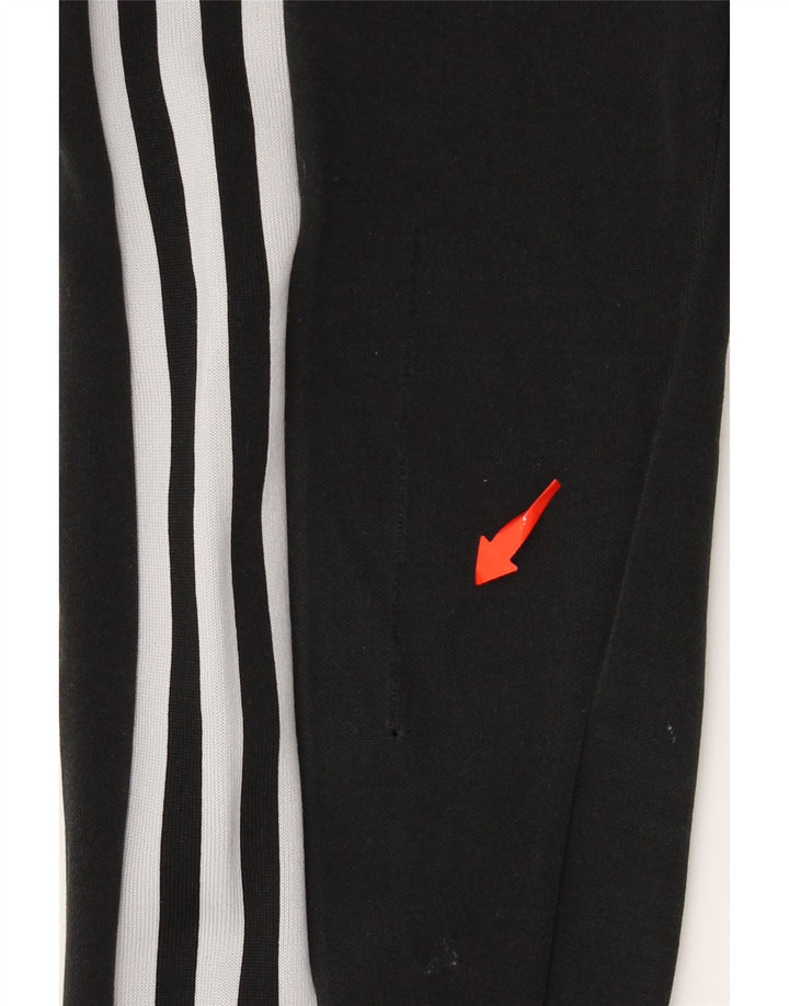 ADIDAS Womens Tracksuit Trousers UK 8 Small Black Polyester