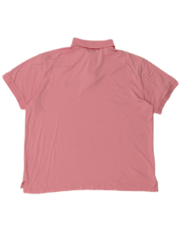 Polo Ralph Lauren Mens Custom Slim Fit Polo Shirt Large Pink