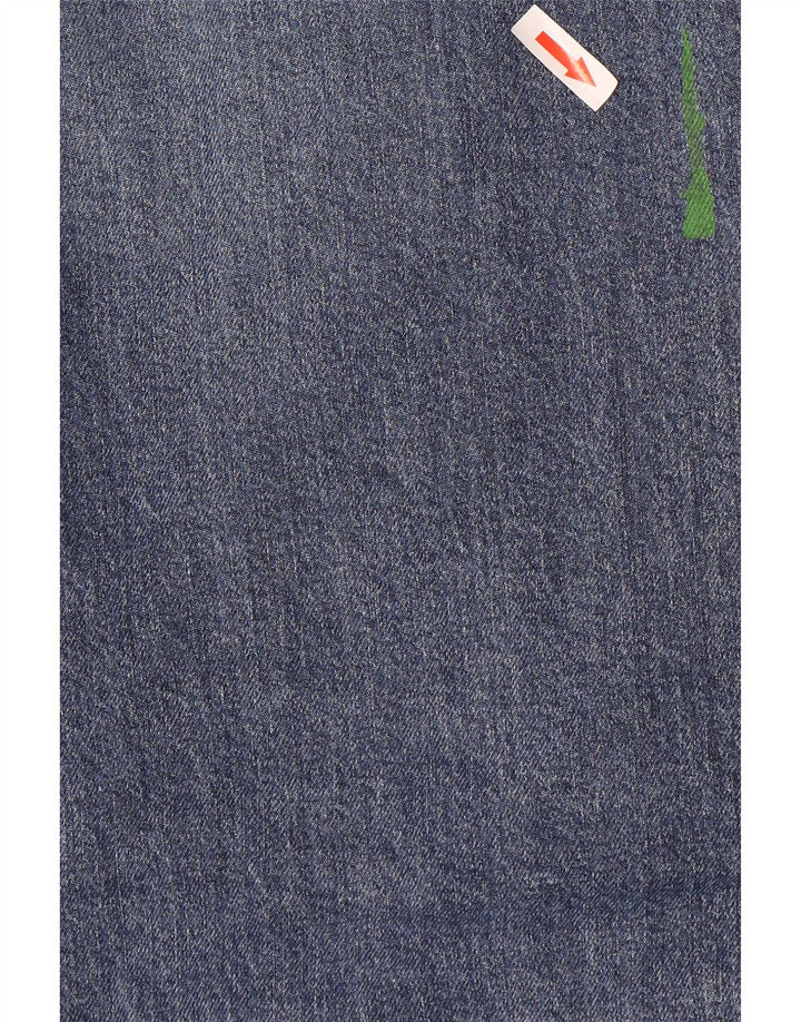 Levi's Mens 502 Tapered Jeans W34 L36 Blue Cotton