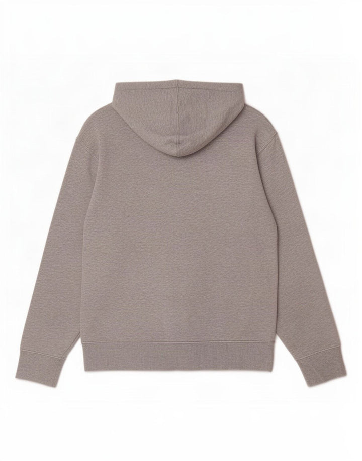 New Balance Mens Graphic Hoodie Jumper Medium Grey Cotton