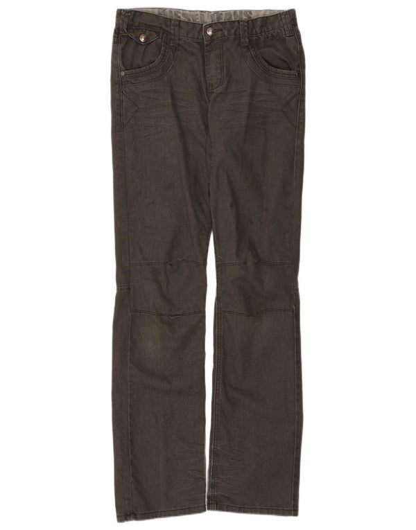 Diesel Boys Straight Casual Trousers 14-15 Years W30 L32 Grey Cotton