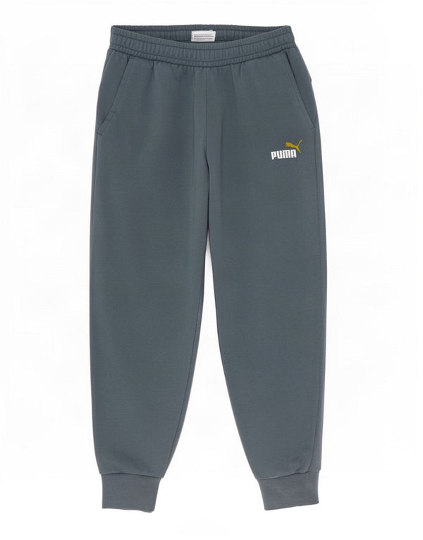 Puma Mens Tracksuit Trousers Joggers Large Blue Cotton