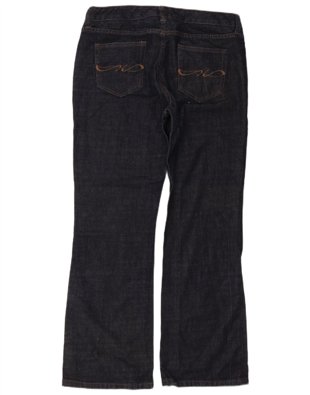 Tommy Hilfiger Womens Bootcut Jeans US 10 Large W31 L30 Navy Blue Cotton