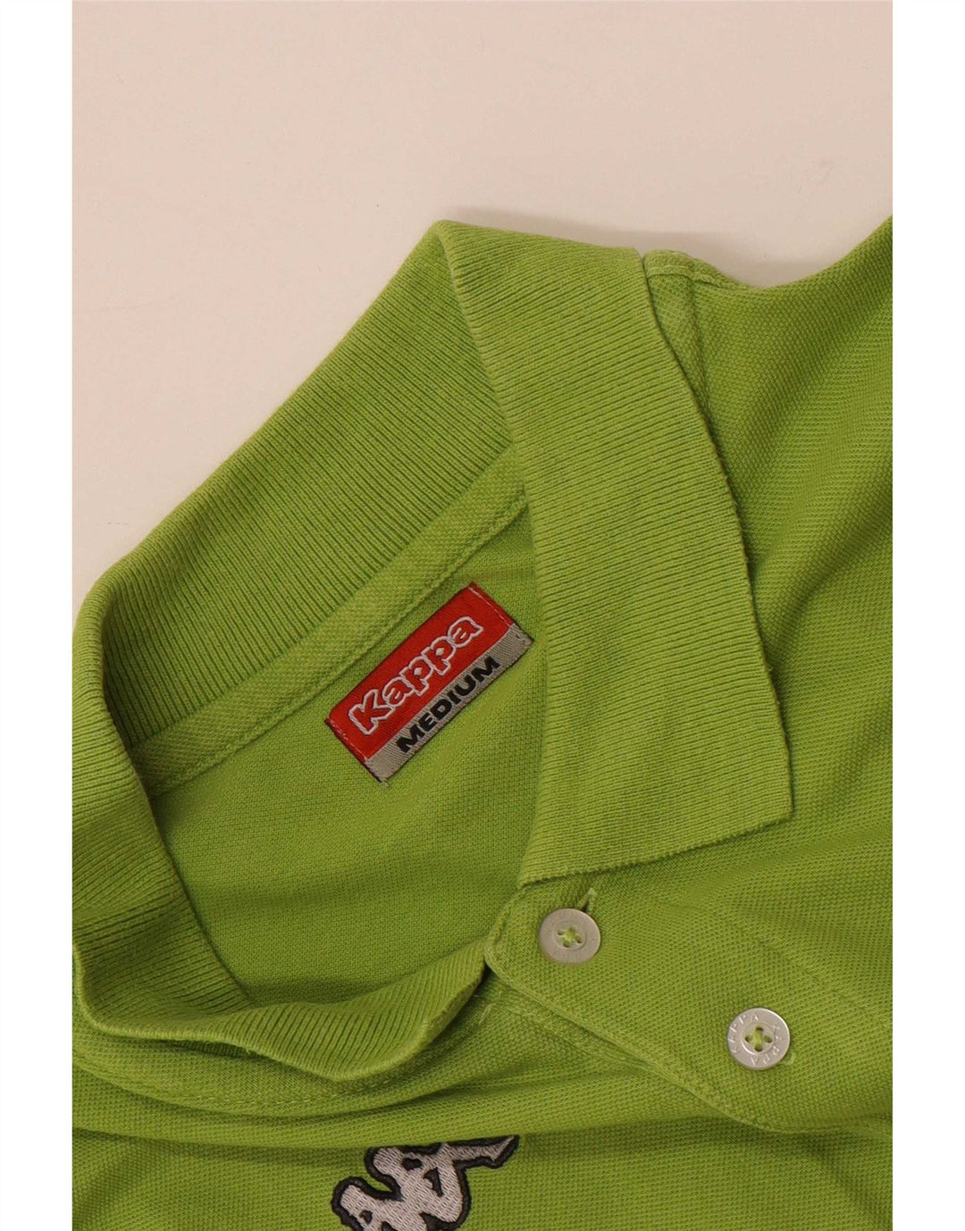 Kappa Mens Polo Shirt Medium Green