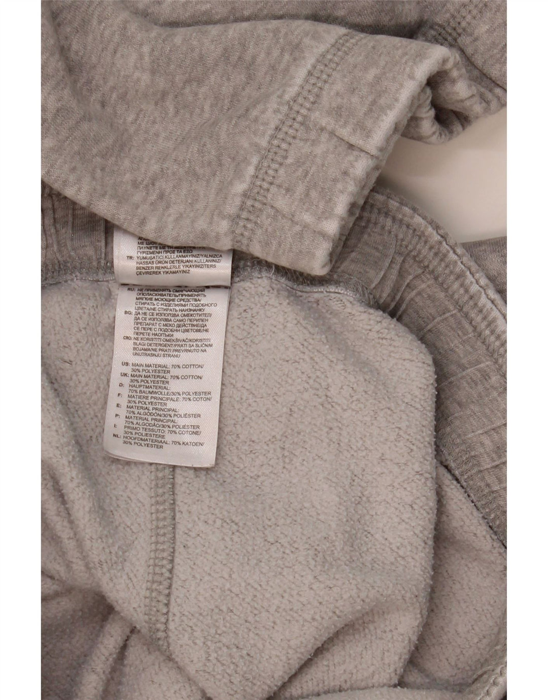 Adidas Mens Tracksuit Trousers Joggers Large  Grey Cotton