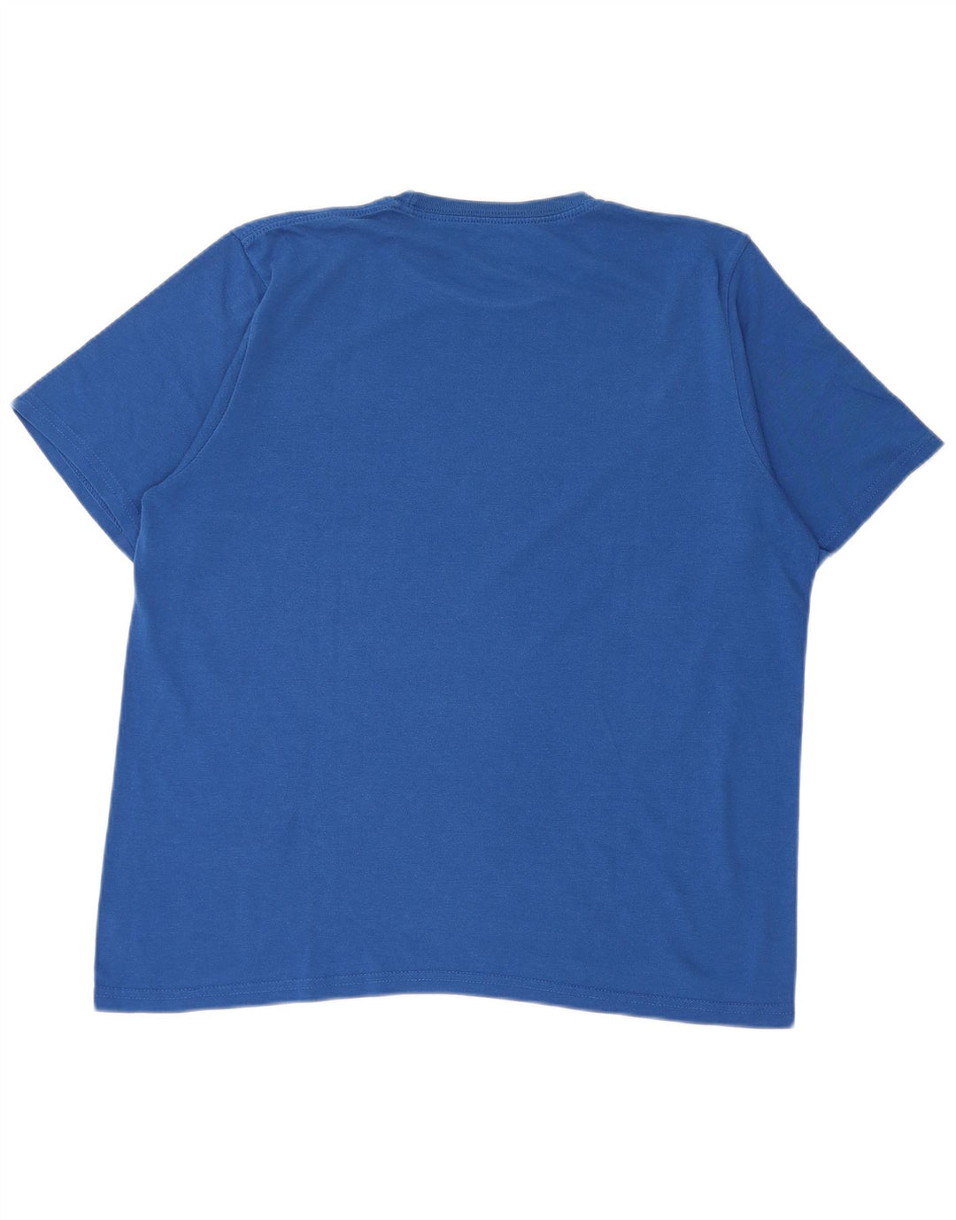 Reebok Mens Graphic T-Shirt Top Medium Blue Cotton