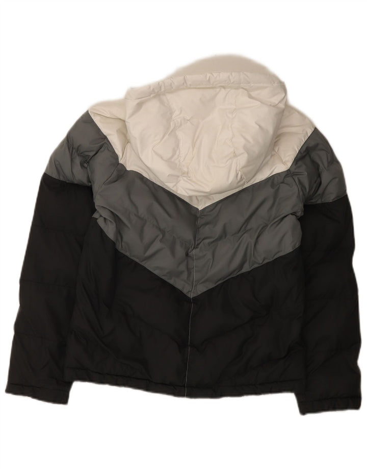 NIKE Boys Padded Jacket 10-11 Years Medium Multicoloured Colourblock