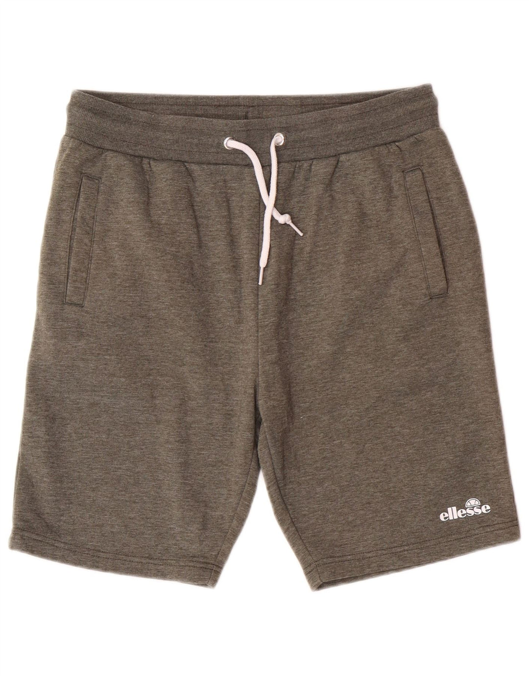 Ellesse Mens Sport Shorts Medium Khaki Cotton