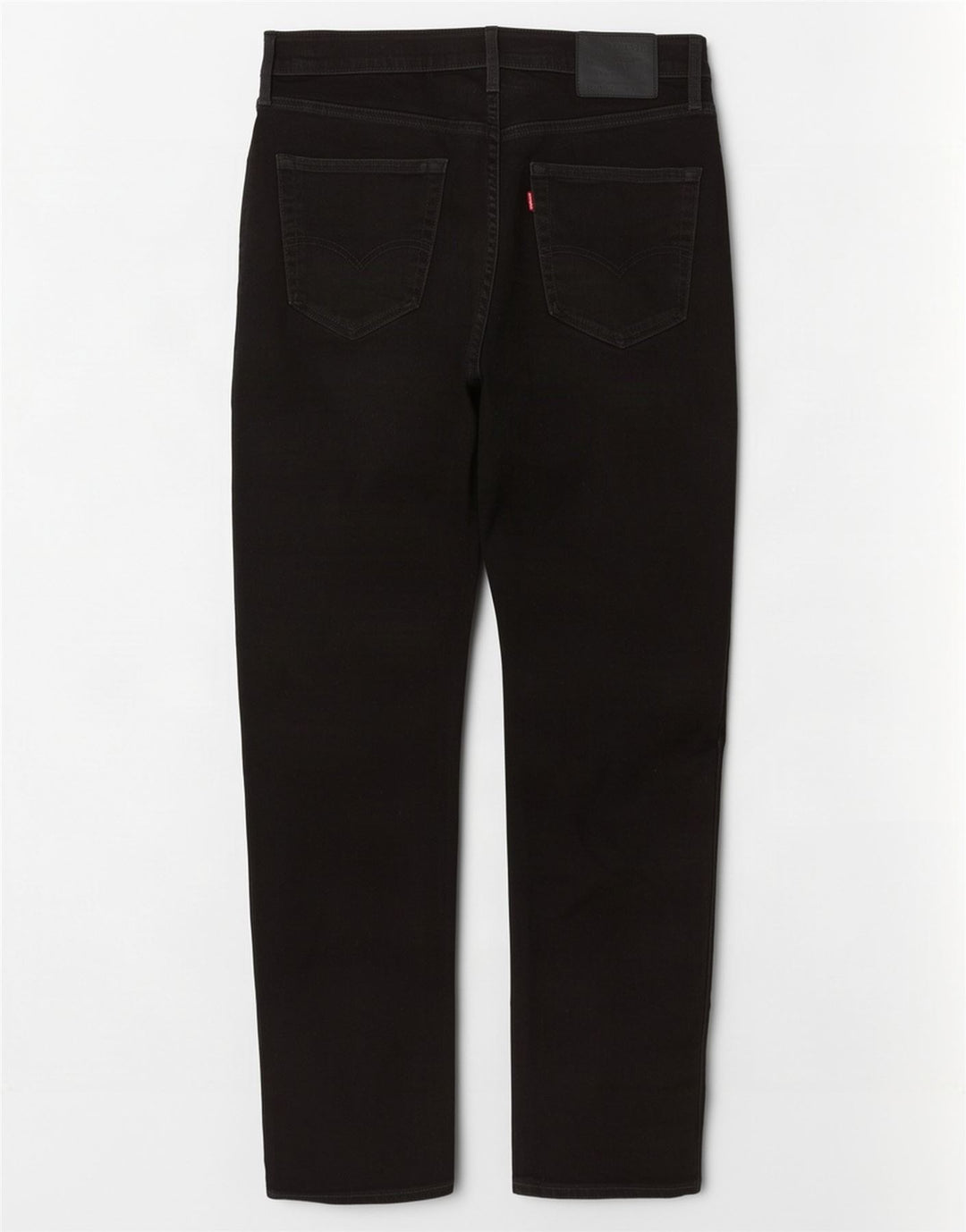 Levi's Mens 502 Tapered Jeans W30 L32 Black Cotton