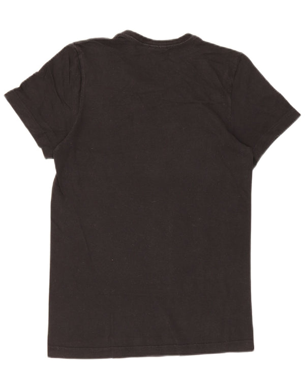 Adidas Mens Graphic T-Shirt Top XS Black Cotton
