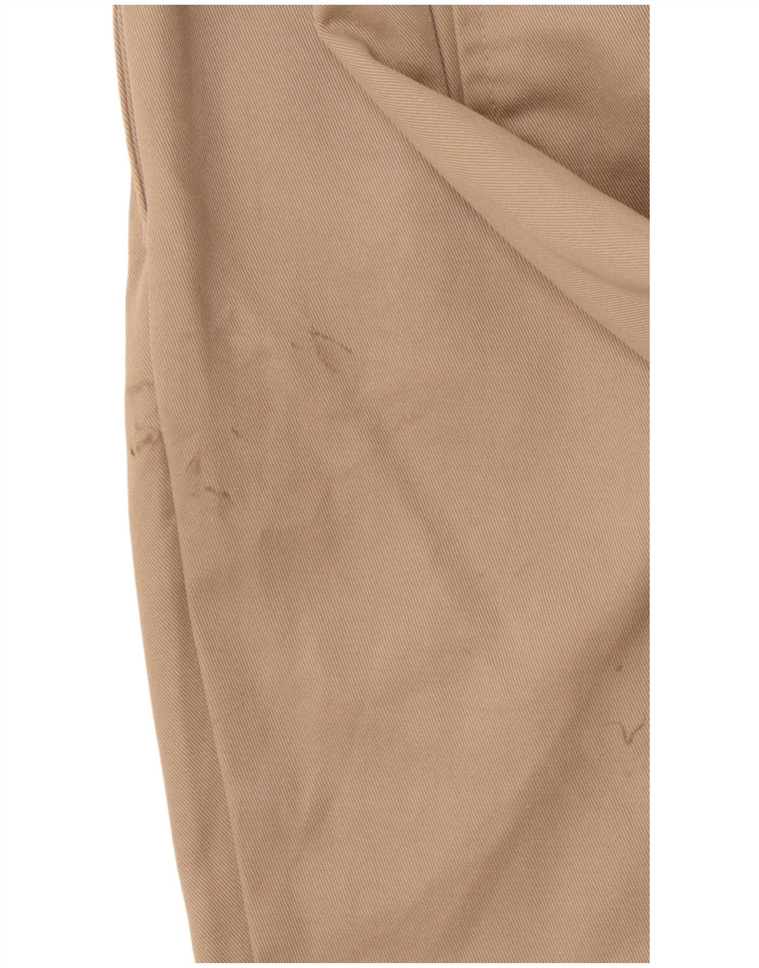 DOCKERS Mens Pegged Chino Trousers W36 L30 Beige Cotton