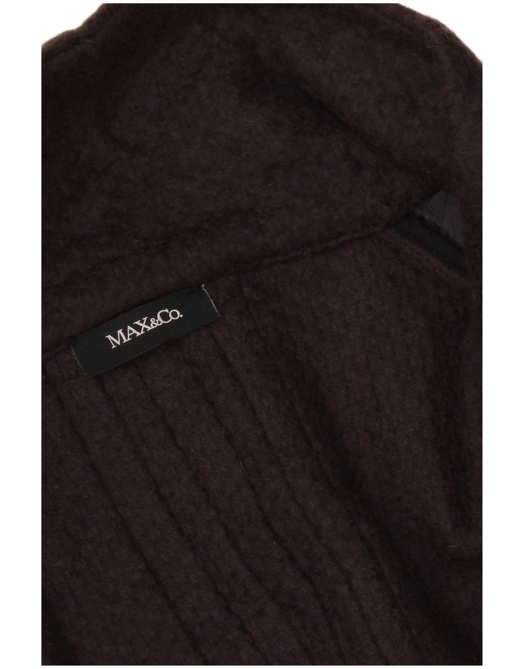 Max & Co. Womens Short Sleeve Overcoat UK 14 Medium Purple