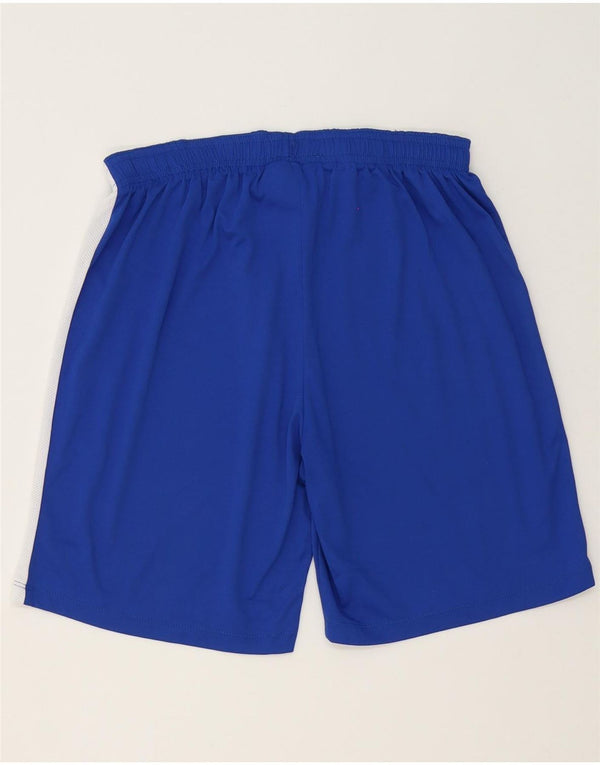 Nike Mens Dri Fit Sport Shorts Medium Blue Colourblock Polyester