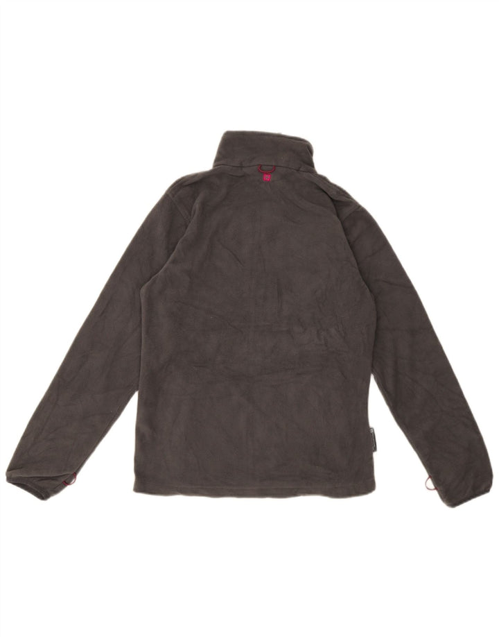 Mountain Warehouse Girls Liner Fleece Jacket 11-12 Years Grey Polyester