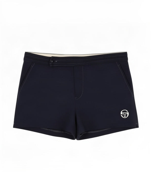 Sergio Tacchini Mens Sport Shorts IT 44 XS Navy Blue