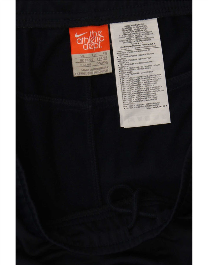 Nike Mens Tracksuit Trousers XL Navy Blue Polyester