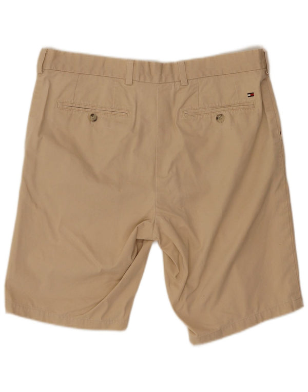 TOMMY HILFIGER Mens Brooklyn Regular Fit Chino Shorts W36 Large Beige