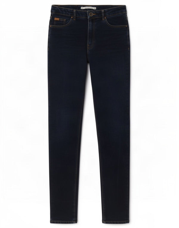 Zara Womens Skinny Jeans EU 38 Small W28 L33 Navy Blue Cotton