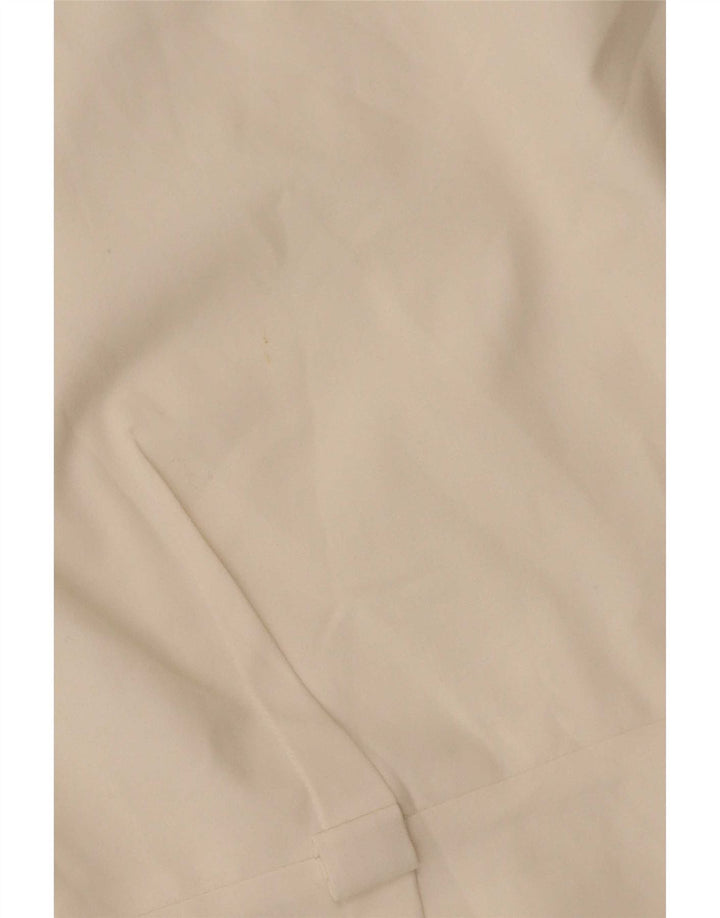 Calvin Klein Womens Sleeveless Sheath Dress US 4 Small Off White