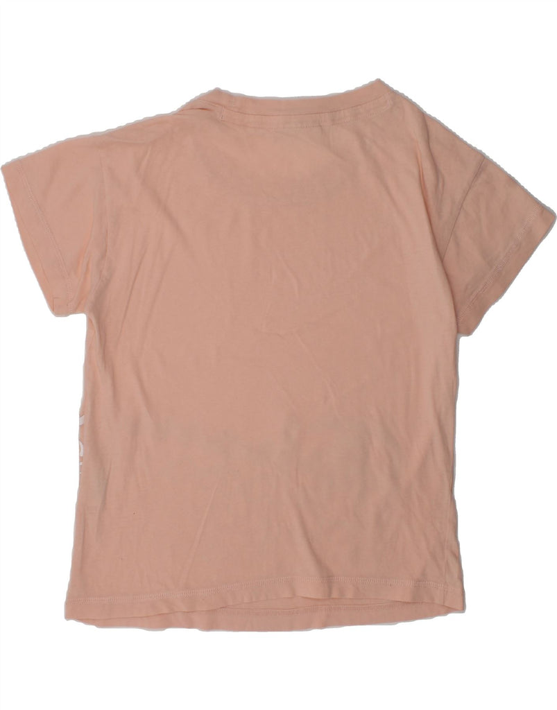 CHAMPION Girls Graphic T-Shirt Top 5-6 Years XS Beige Cotton | Vintage Champion | Thrift | Second-Hand Champion | Used Clothing | Messina Hembry 