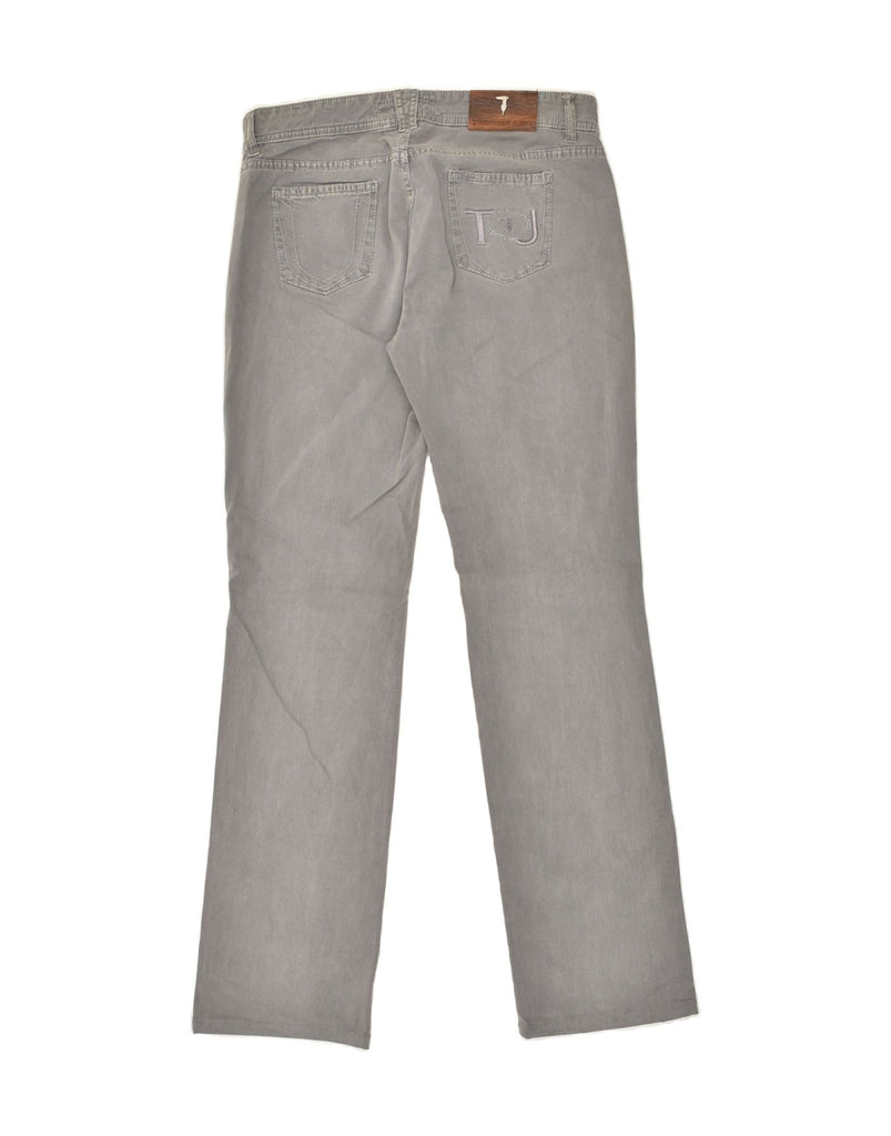 TRUSSARDI Womens Low Waist Slim Jeans W29 L33 Grey Cotton | Vintage Trussardi | Thrift | Second-Hand Trussardi | Used Clothing | Messina Hembry 