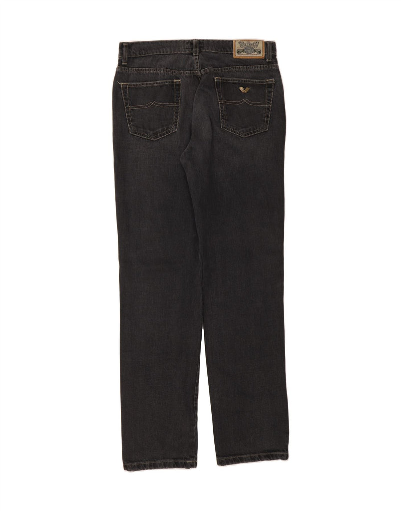 WAMPUM Mens Straight Jeans W36 L34 Black Cotton Vintage Wampum and Second-Hand Wampum from Messina Hembry 
