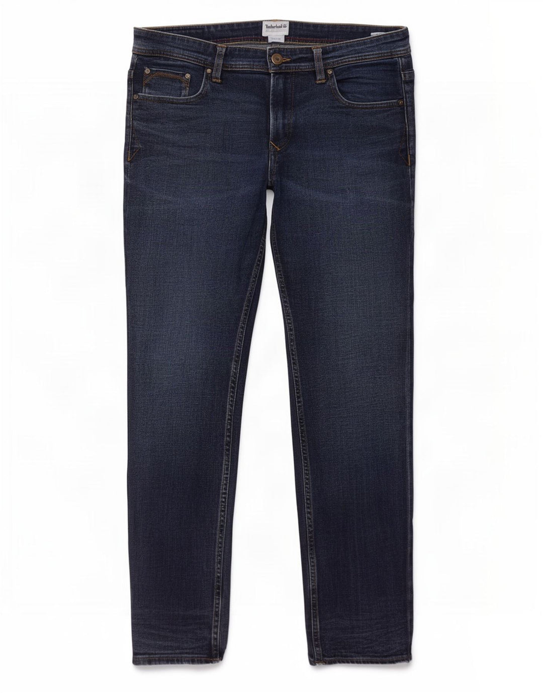 Timberland Mens Slim Jeans W36 L32 Blue Cotton