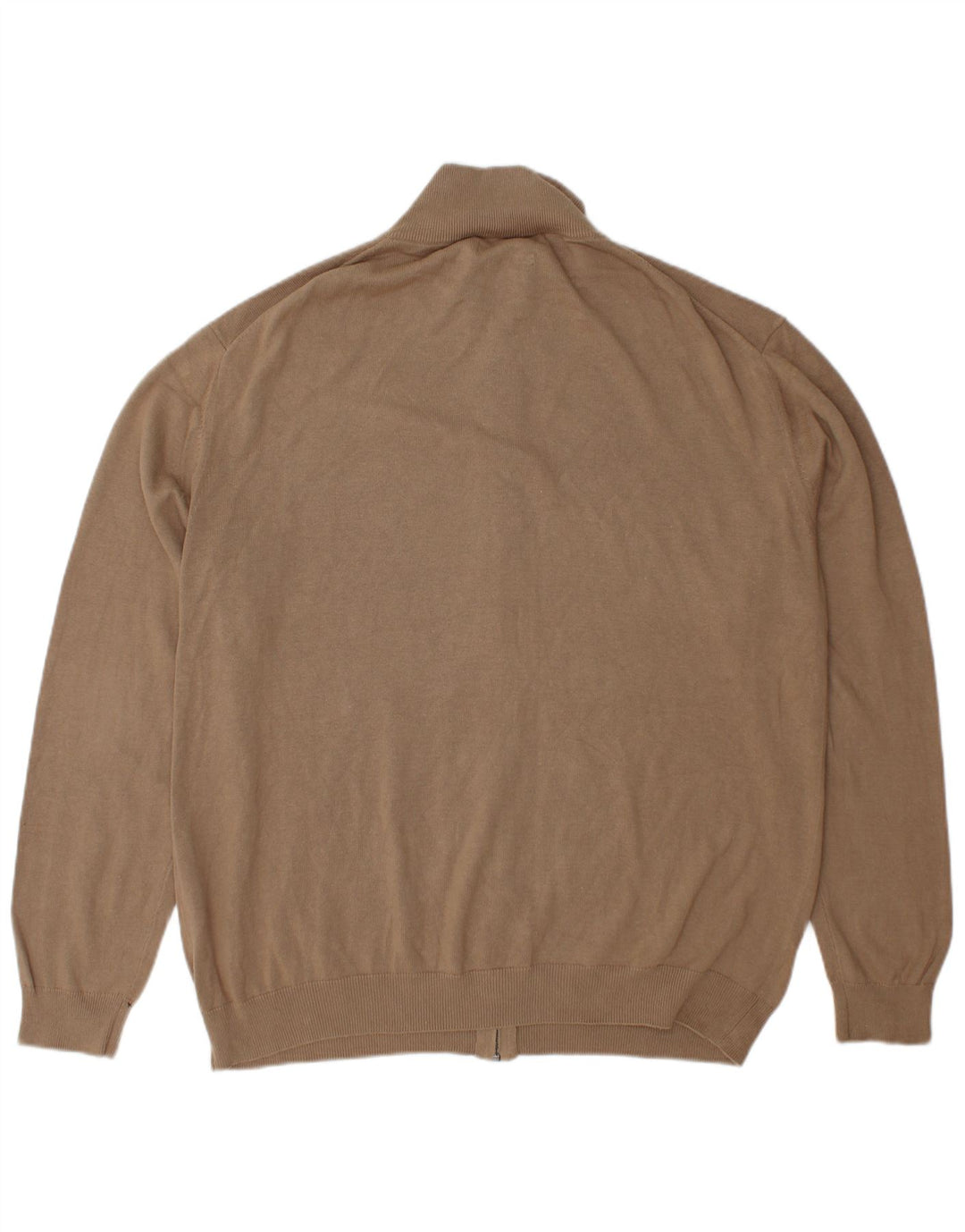 REPLAY Mens Cardigan Sweater XL Beige Cotton