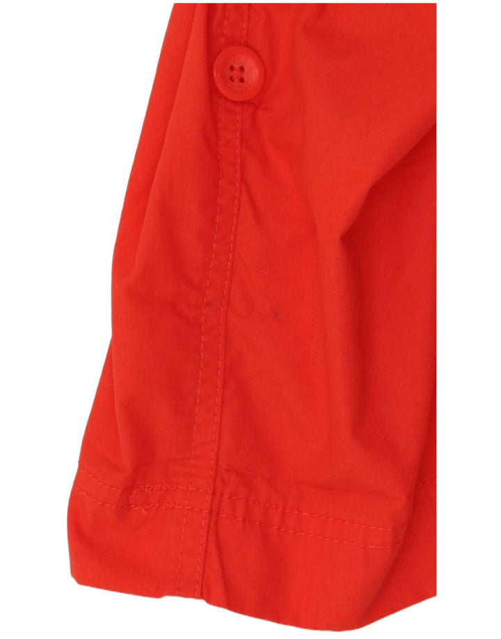 Nike Womens Bermuda Shorts UK 10 Small W30  Red Polyester