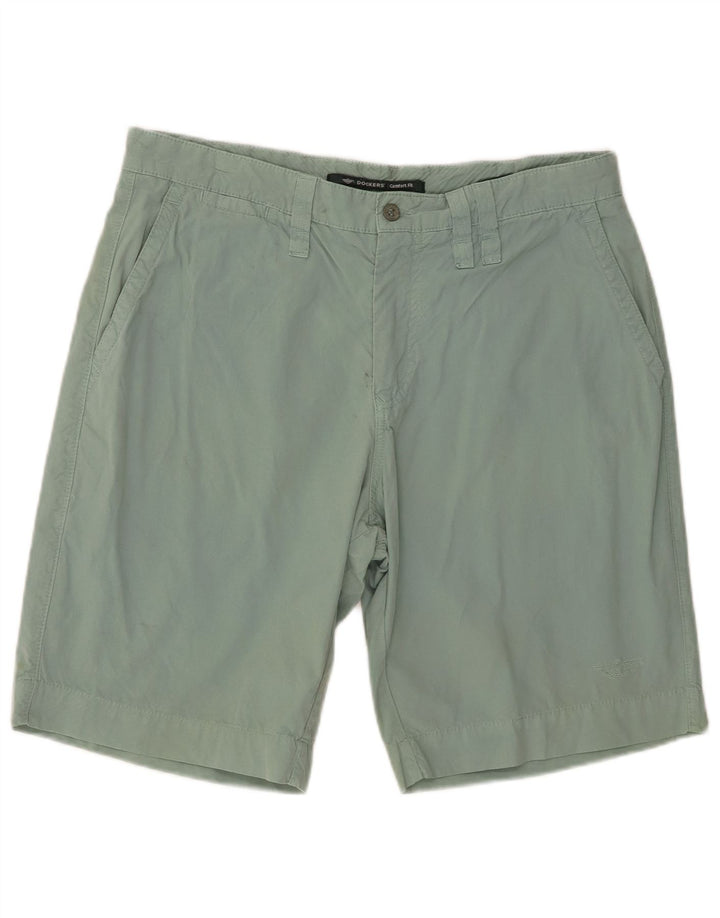 Dockers Mens Comfort Fit Chino Shorts W36 Large Green