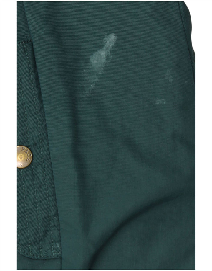 FAT FACE Womens Hooded Windbreaker Jacket UK 14 Large  Green Nylon