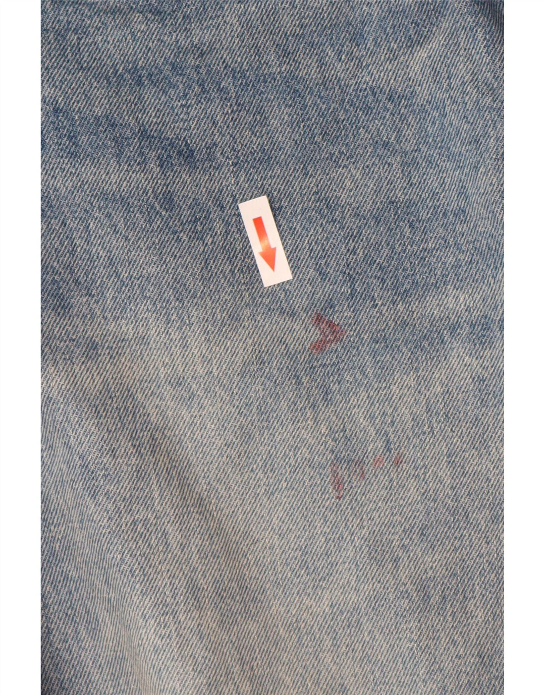 Levi's Mens 551 Straight Jeans W34 L32 Blue Cotton