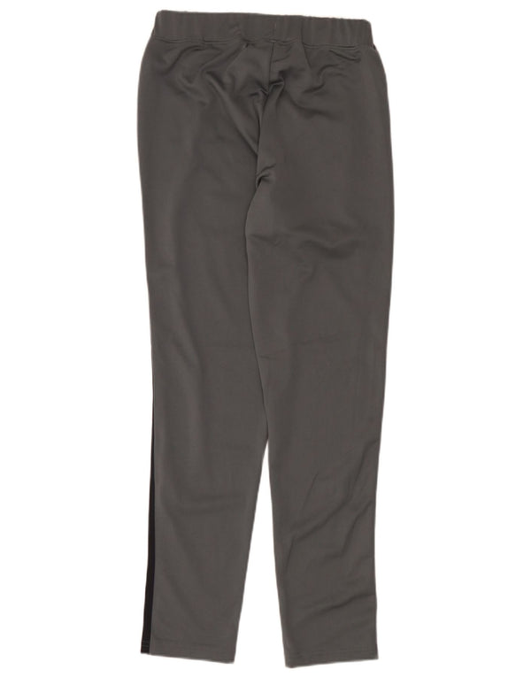 Under Armour Mens Straight Tracksuit Trousers Small Grey Colourblock