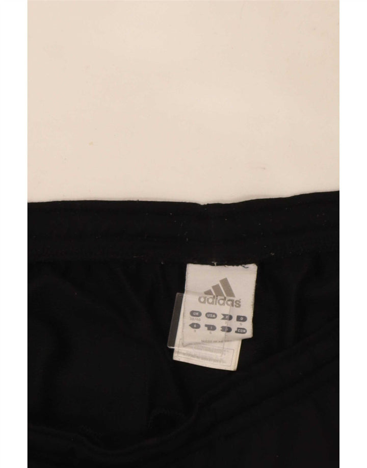 Adidas Mens Tracksuit Trousers Joggers UK 38/40 Medium  Black Polyester