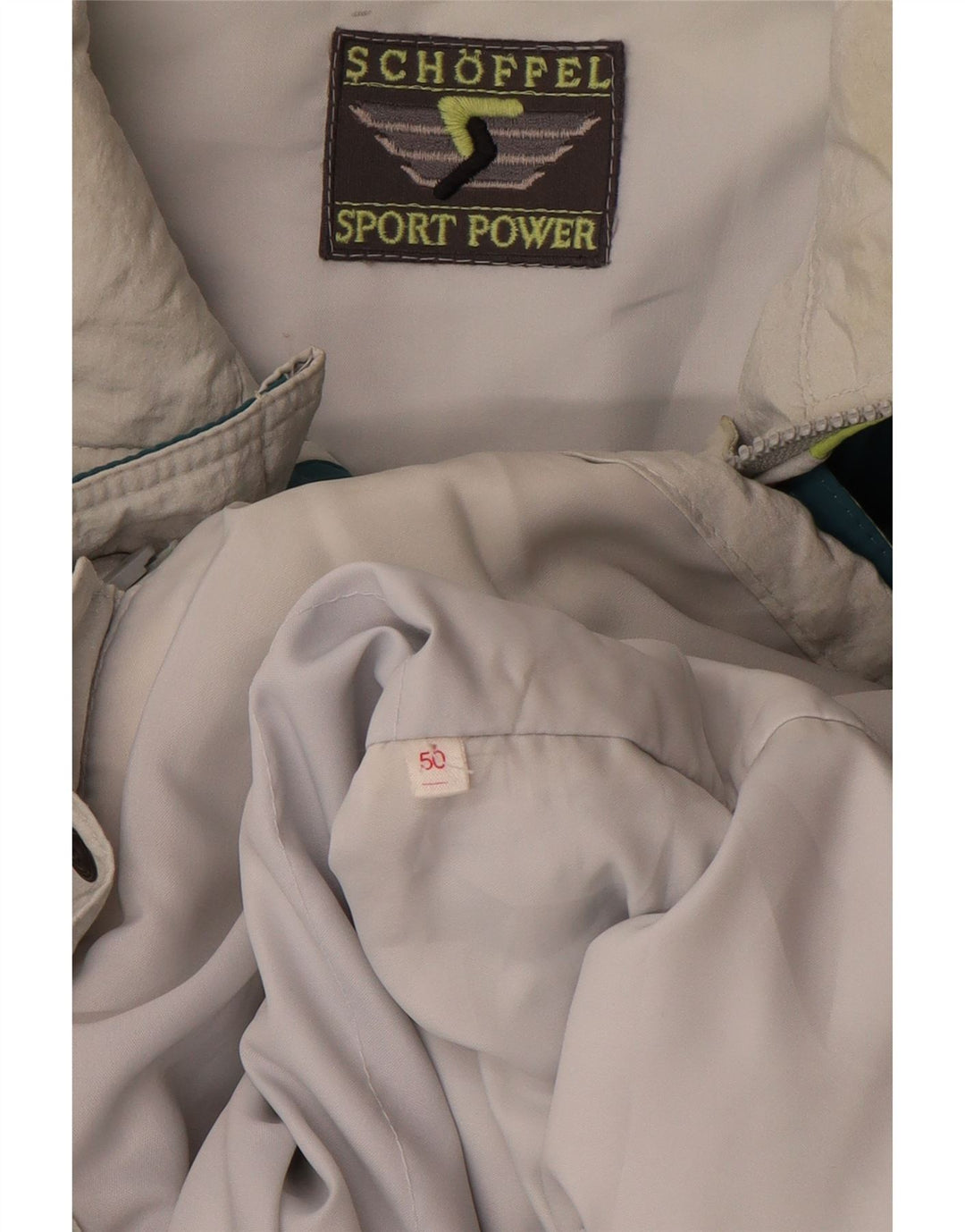 Schoffel Mens Ski Jacket EU 50 Large Grey Colourblock
