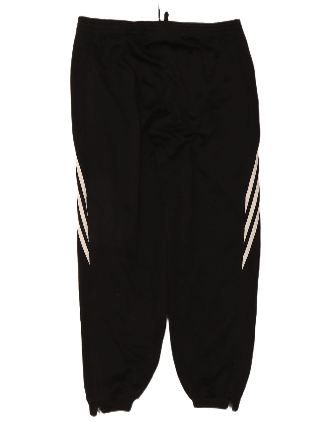 Adidas Mens Tracksuit Trousers Joggers Medium Black Polyester