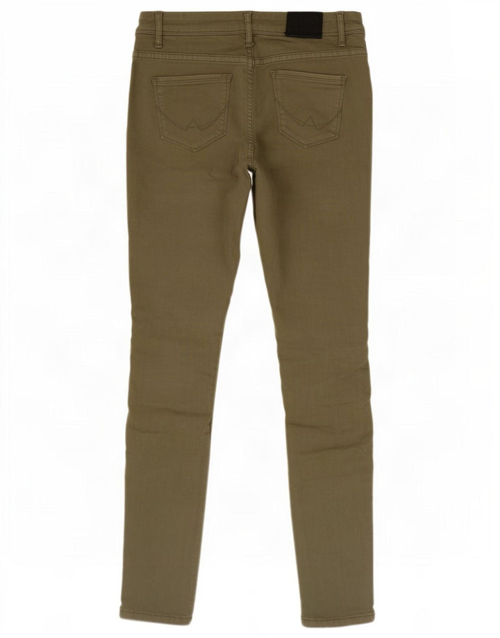 Superdry Womens Alexia Jegging Jeans W30 L32 Khaki Cotton