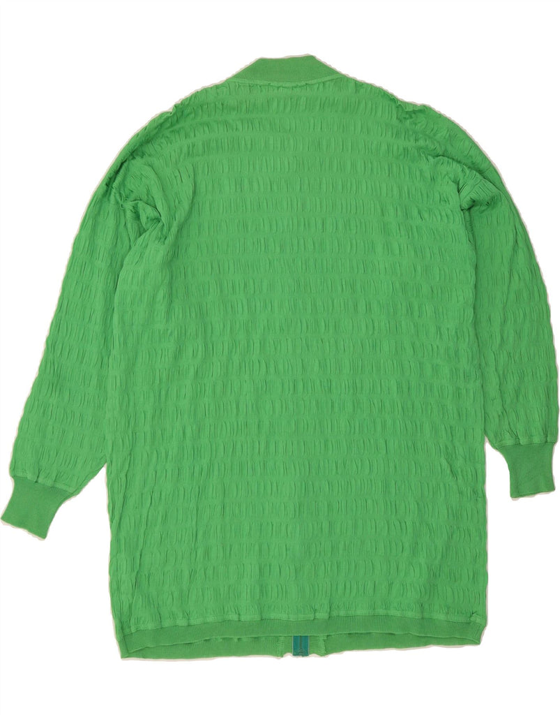 SPORTMAX Womens Oversized Longline Cardigan Sweater UK 14 Medium Green Vintage Sportmax and Second-Hand Sportmax from Messina Hembry 