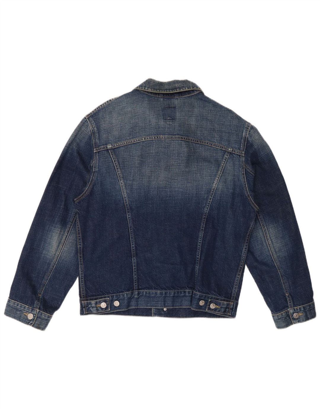 RIFLE Womens Denim Jacket UK 16 Large Blue Cotton